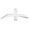 Ekena Millwork Bellingham Architectural Grade PVC Gable Bracket, 60"W x 15"H x 4"D x 4"F, 6/12 Pitch GBP060X15X0404BEL00 - alternate 1